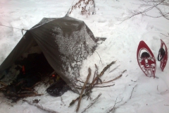 Premier bivouac sous la neige dans le Vercors